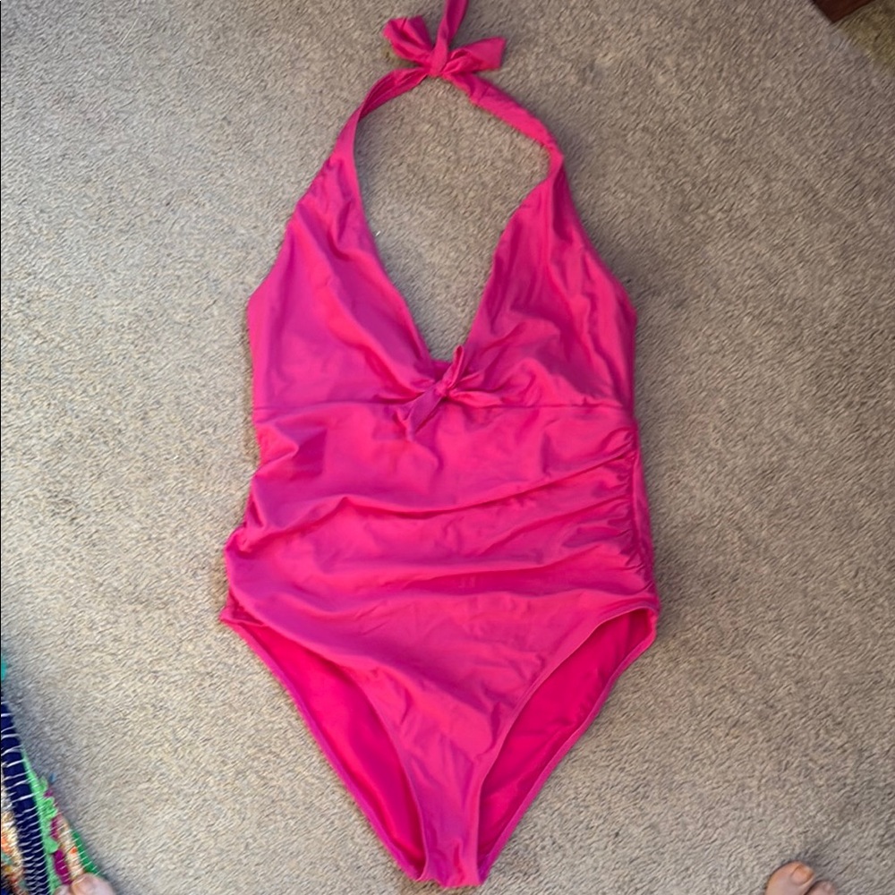 Catherine Malandrino Pink One-Piece Swimsuit